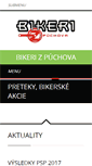 Mobile Screenshot of bikerizpuchova.sk